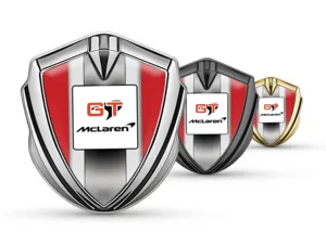 McLaren Metal Abovedado Emblema Sumo Manera Desliz Diseño